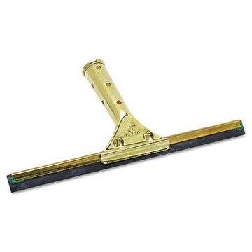 Unger® Golden Clip Brass Squeegees, 12" Wide Blade, 4.5" Handle freeshipping - TVN Wholesale
